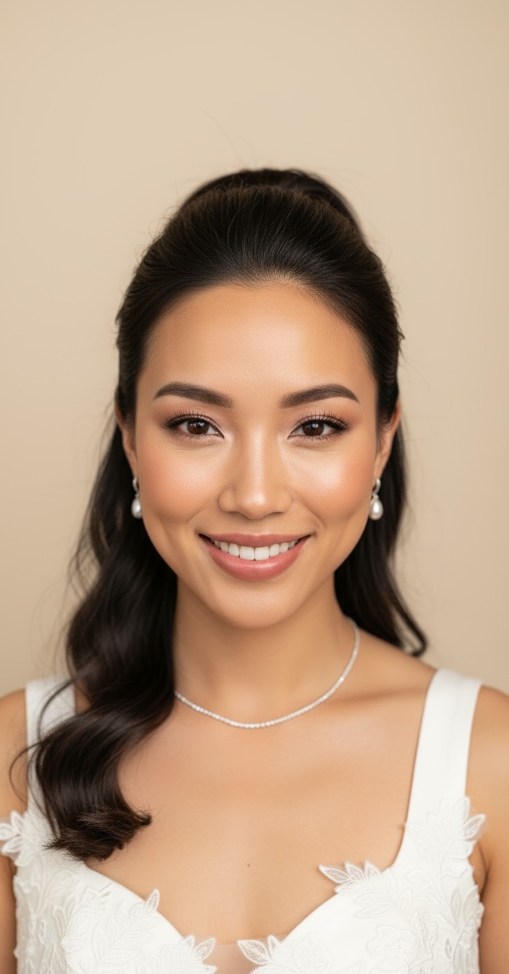 After Pony Hair Style For Wedding